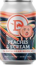 Dainton Peaches & Scream Oat Cream NEIPA 355ml